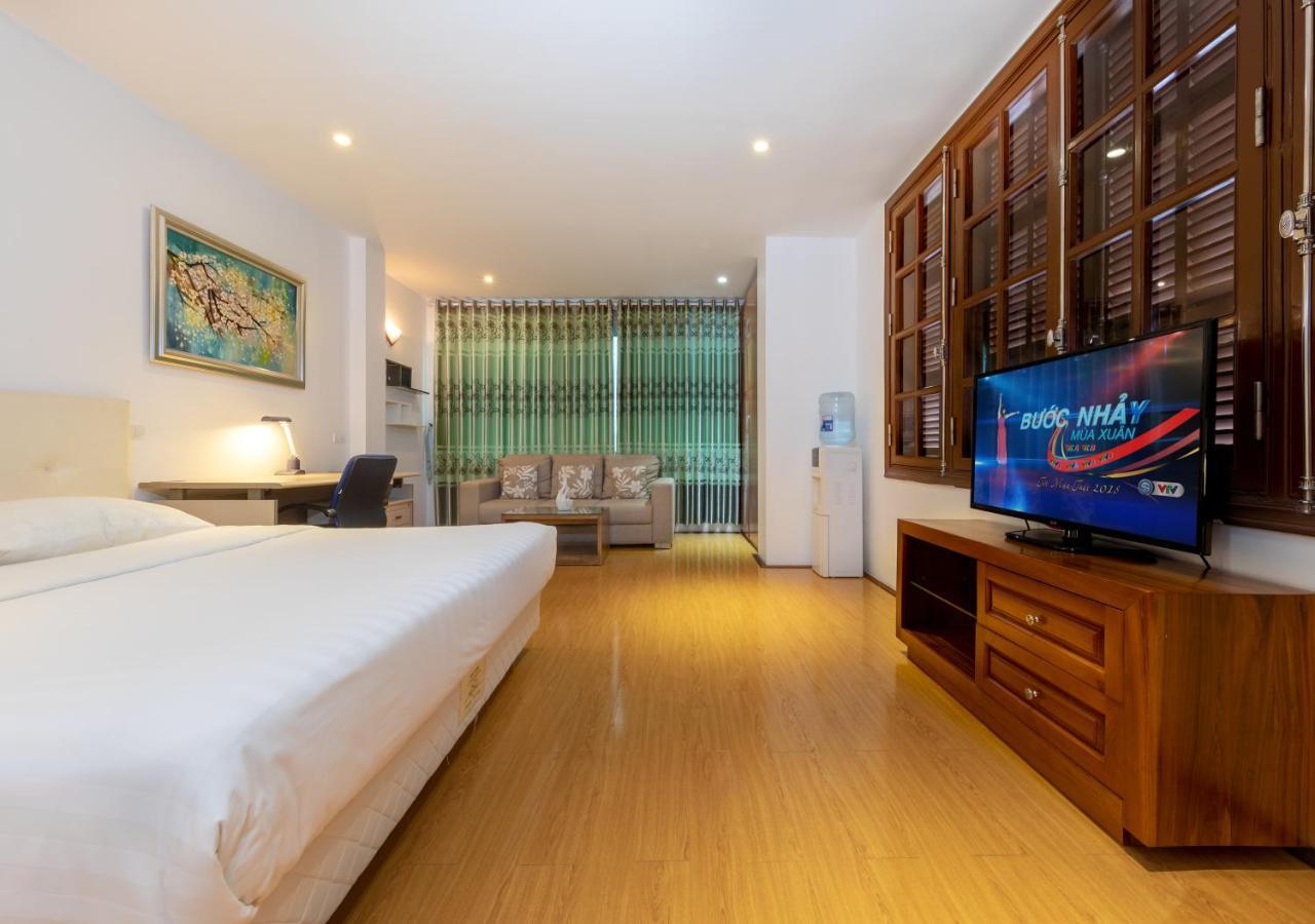 Hoa Giang Serviced Apartment Hanoi Exterior foto